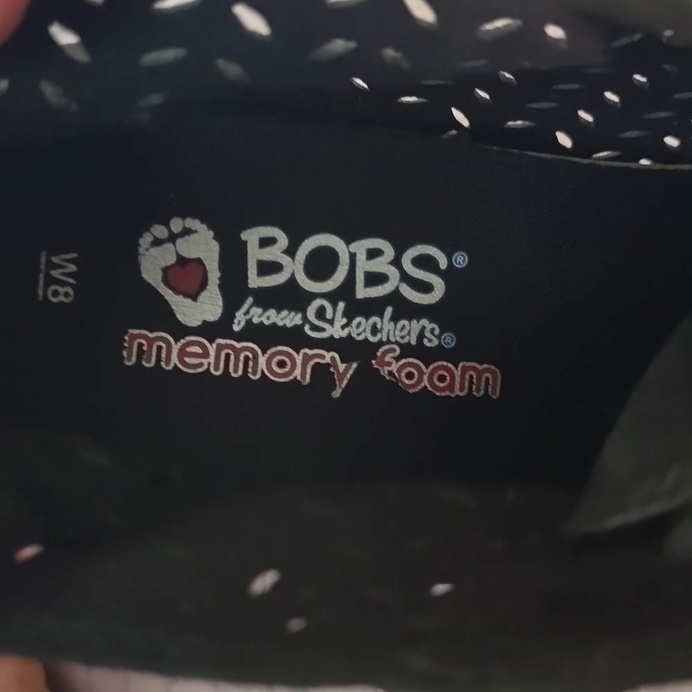 BOBS from Skechers Black - Memory Foam Wedge Bootie - Picture 10 of 10